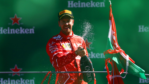 Sebastian Vettel ficou em terceiro lugar em Monza Sebastian Vettel ficou em terceiro lugar em Monza