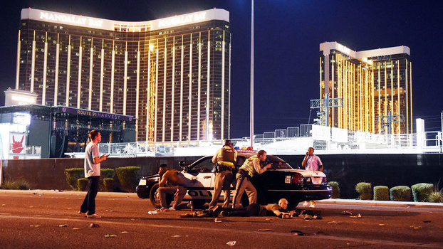 Policiais mataram suspeito, que atirou do 32º andar do hotel Mandalay Bay