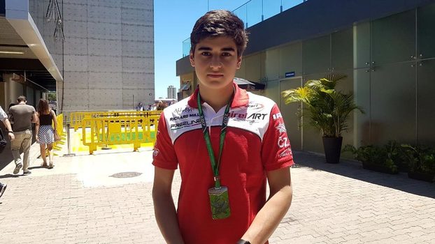 Hoje piloto de Kart, Caio Collet é candidato a representar o Brasil na Fórmula 1 Hoje piloto de Kart, Caio Collet é candidato a representar o Brasil na Fórmula 1