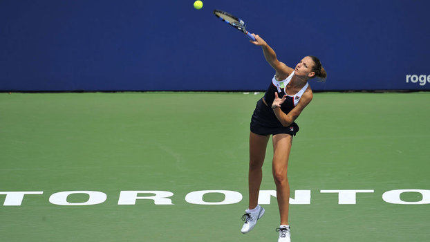 Karolina Pliskova seguiu adiante no torneio canadense Karolina Pliskova seguiu adiante no torneio canadense