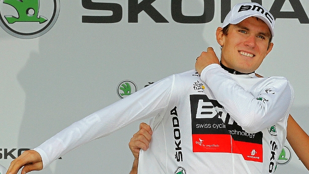 Norte-americano Tejay van Garderen, da BMC, praticamente garantiu o título de melhor novato Norte-americano Tejay van Garderen, da BMC, praticamente garantiu o título de melhor novato