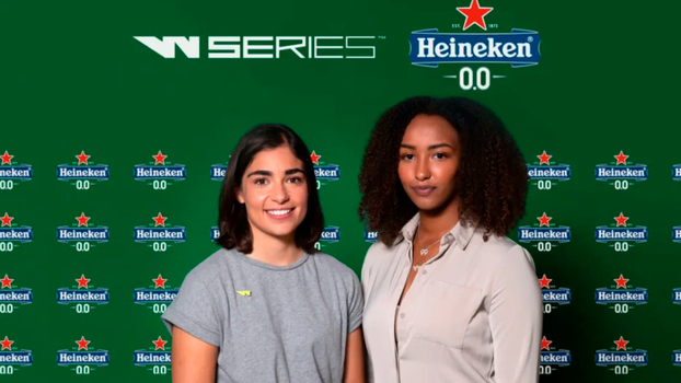 Heineken usará a marca 0.0 para patrocinar a W Series Heineken usará a marca 0.0 para patrocinar a W Series