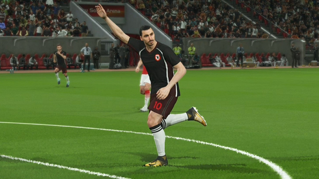 Por muito tempo, Ibrahimovic não foi lembrado pela entidade máxima do futebol, mas sempre esteve bem em PES. Por muito tempo, Ibrahimovic não foi lembrado pela entidade máxima do futebol, mas sempre esteve bem em PES.