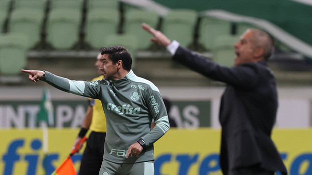 Pressionados, Abel e Sylvinho ficam no empate no Dérbi Pressionados, Abel e Sylvinho ficam no empate no Dérbi