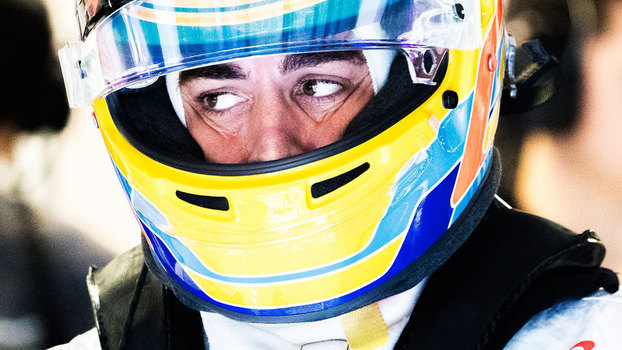 Fernando Alonso durante o fim de semana do GP da Itália