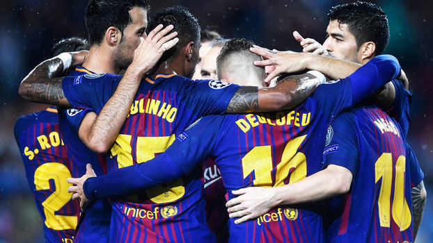 Barcelona segue na liderança do grupo D da Champions League Barcelona segue na liderança do grupo D da Champions League