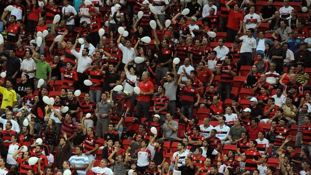 Torcida do Flamengo no Estádio Mané Garrincha, em Brasília Torcida do Flamengo no Estádio Mané Garrincha, em Brasília