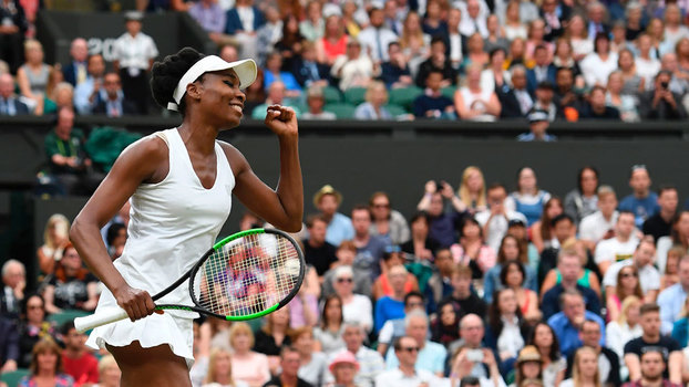 Venus Williams venceu nesta terça-feira por 2 sets a 0 Venus Williams venceu nesta terça-feira por 2 sets a 0