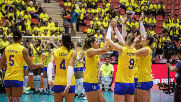 A seleção brasileira busca vaga na fase final do Grand Prix A seleção brasileira busca vaga na fase final do Grand Prix