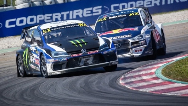 Johan Kristoffersson (Volkswagen Polo R) e Andreas Bakkerud (Audi S1 EKS RX) Johan Kristoffersson (Volkswagen Polo R) e Andreas Bakkerud (Audi S1 EKS RX)