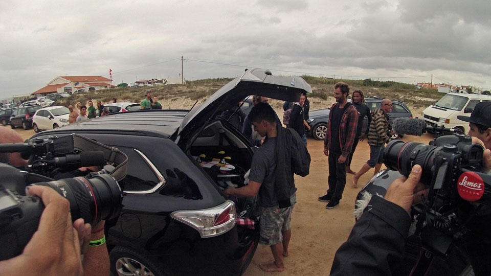 Gabriel Medina também treinou em Peniche