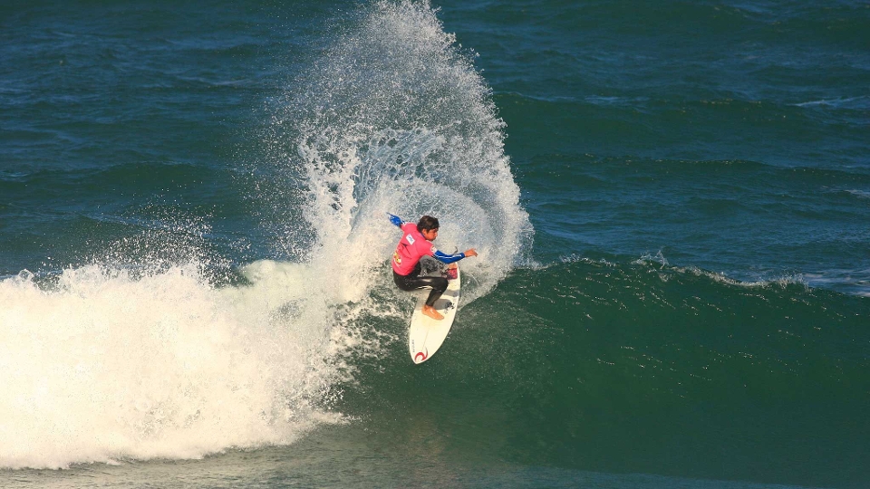 Na final, o jovem talento venceu o catarinense Neco Padaratz, na Praia Mole.