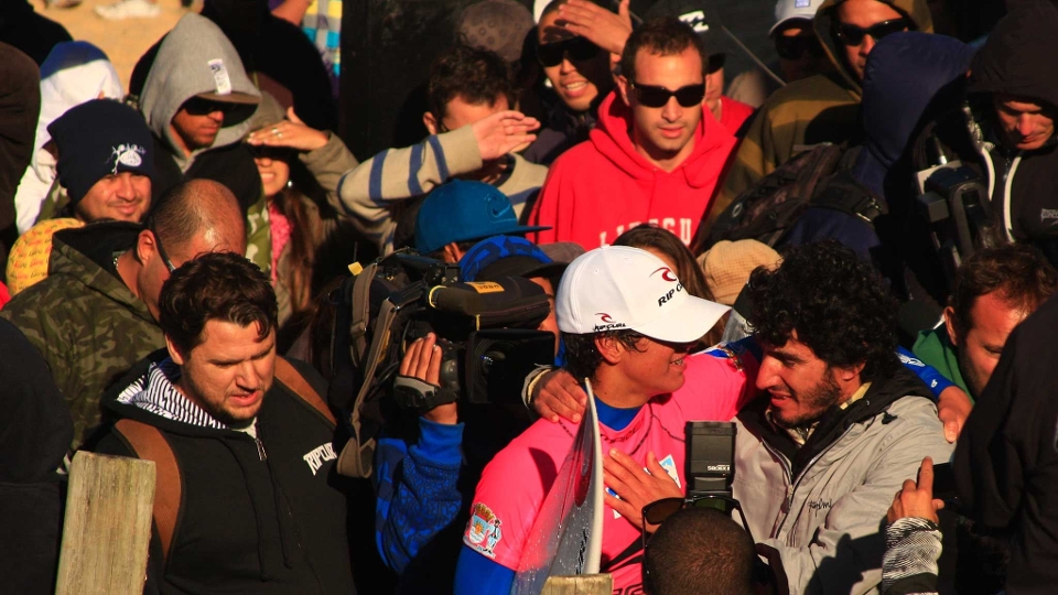 Depois de vencer este WQS, Medina apareceu para o mundo.