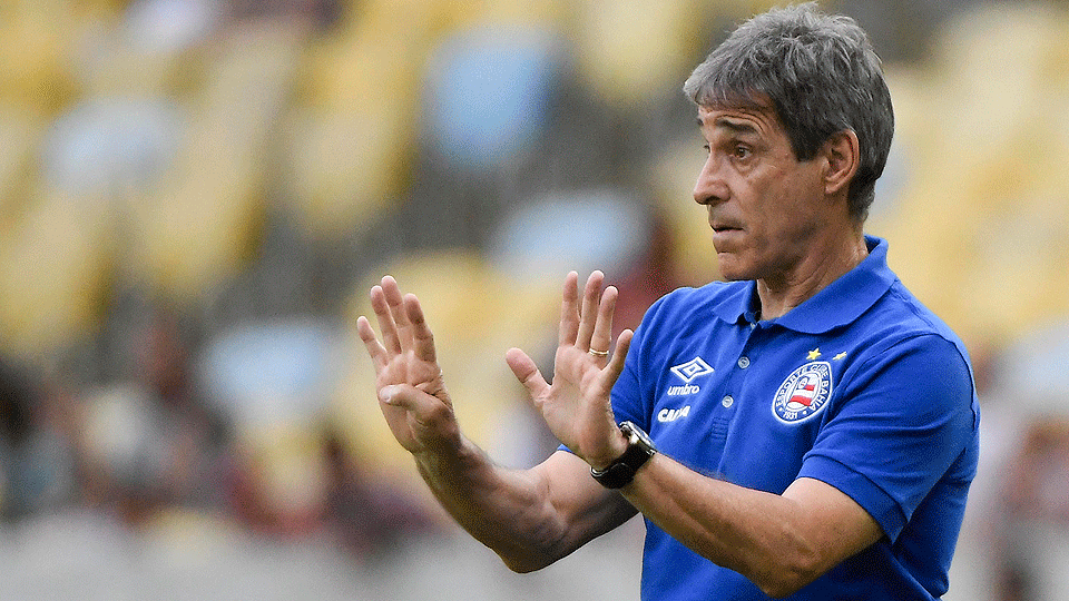 Paulo César Carpegiani em seu útimo trabalho, pelo Bahia, em 2017 Paulo César Carpegiani em seu útimo trabalho, pelo Bahia, em 2017