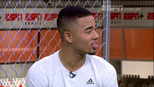 Ligação, preleção detalhada, comparação com Tite e 'esporro': Gabriel Jesus fala sobre o 'doido' Guardiola Ligação, preleção detalhada, comparação com Tite e 'esporro': Gabriel Jesus fala sobre o 'doido' Guardiola