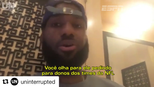 LeBron também critica Trump: 'É para nos unirmos, não dividir' LeBron também critica Trump: 'É para nos unirmos, não dividir'