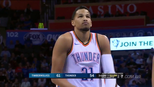 Ele joga no Oklahoma City Thunder e provou ser especialista em 'air ball' Ele joga no Oklahoma City Thunder e provou ser especialista em 'air ball'