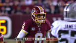 Redskins controlam o jogo, vencem e impõem primeira derrota aos Raiders Redskins controlam o jogo, vencem e impõem primeira derrota aos Raiders