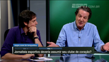 Juca analisa limite da relação entre imprensa e clube e opina sobre programa que era apresentado no Morumbi Juca analisa limite da relação entre imprensa e clube e opina sobre programa que era apresentado no Morumbi