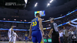 Curry fica irritado com arbitragem, arremessa protetor bocal no juiz e acaba expulso em derrota dos Warriors Curry fica irritado com arbitragem, arremessa protetor bocal no juiz e acaba expulso em derrota dos Warriors