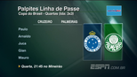 Veja os palpites do 'Linha de Passe' para os jogos de volta da Copa do Brasil Veja os palpites do 'Linha de Passe' para os jogos de volta da Copa do Brasil