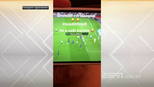 Para sempre Barça! Dani Alves acompanha jogo do ex-clube, comemora gol de Paulinho e brinca: 'Vai sair barato' Para sempre Barça! Dani Alves acompanha jogo do ex-clube, comemora gol de Paulinho e brinca: 'Vai sair barato'
