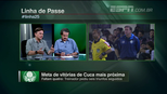 Mauro avalia foco de Santos e Palmeiras no Brasileiro após eliminações: 'O campeonato virou uma coisa secundária' Mauro avalia foco de Santos e Palmeiras no Brasileiro após eliminações: 'O campeonato virou uma coisa secundária'
