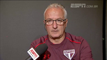 Dorival Júnior: 'A regularidade do Rodrigo Caio é muito maior do que uma falha ou outro' Dorival Júnior: 'A regularidade do Rodrigo Caio é muito maior do que uma falha ou outro'