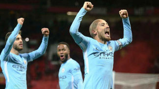 Após vitória em dérbi, Manchester City chega a 91% de chances de ser campeão da Premier League Manchester City, Premier League, 2017