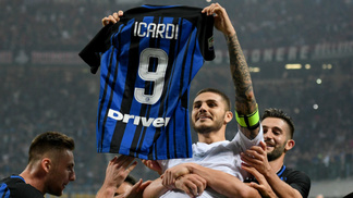 Líder do Italiano, Inter de Milão pega time da terceira divisão pela Copa Itália Mauro Icardi, Internazionale, Milan