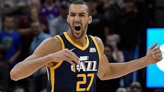 Quais ligas americanas potencialmente sofrerão mais os impactos do coronavírus Jazz Gobert Getty