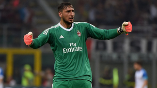 Diretor do Milan nega saída de Donnarumma: 'É um patrimônio do clube' Goalkeeper of AC Milan, Gianluigi Donnarumma