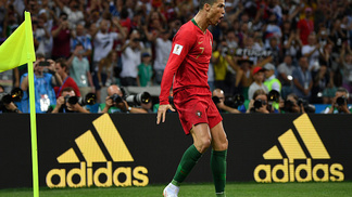 Copa do Mundo: O dilema uruguaio, a pressa marroquina e o desempenho vs Cristiano Ronaldo Cristiano Ronaldo celebrando gol