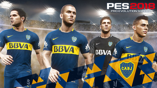 Times sul-americanos que possuem parceria com a Konami e PES 2018 Club Atlético Boca Juniors, da Argentina