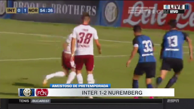 Amistoso internacional: Gols de Internazionale 1 x 2 Nuremberg Amistoso internacional: Gols de Internazionale 1 x 2 Nuremberg