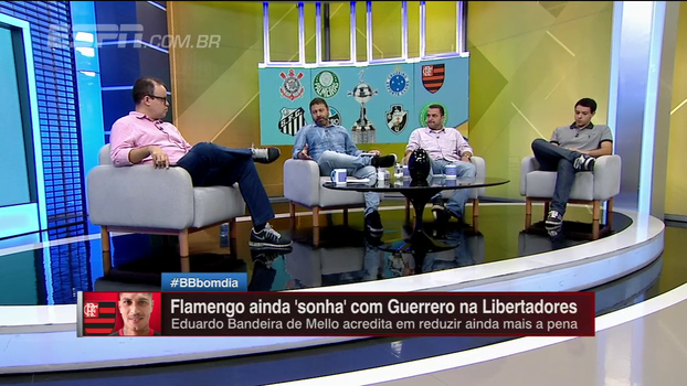 Marra e Zé Elias criticam julgamento de Guerrero após doping Marra e Zé Elias criticam julgamento de Guerrero após doping