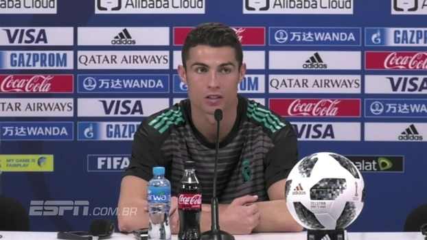 Cristiano Ronaldo revela desejo de se aposentar no Real, mas diz: 'Não depende de mim' Cristiano Ronaldo revela desejo de se aposentar no Real, mas diz: 'Não depende de mim'