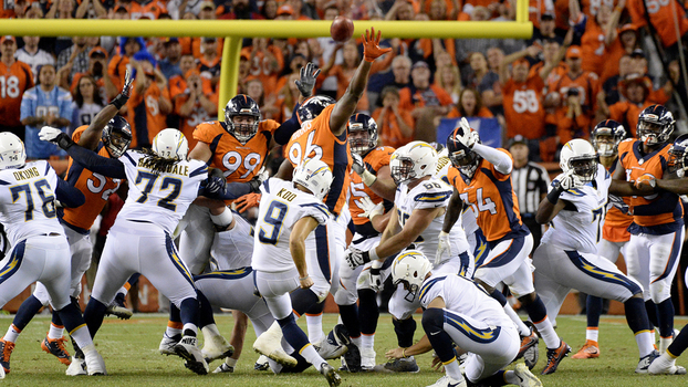 Broncos venceram Chargers na primeira semana da NFL Broncos venceram Chargers na primeira semana da NFL