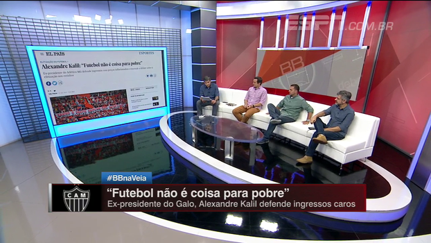 Kalil diz que 'futebol não é coisa para pobre' e Gian Oddi rebate: 'Futebol é para todo mundo'; veja a análise Kalil diz que 'futebol não é coisa para pobre' e Gian Oddi rebate: 'Futebol é para todos'; veja a análise