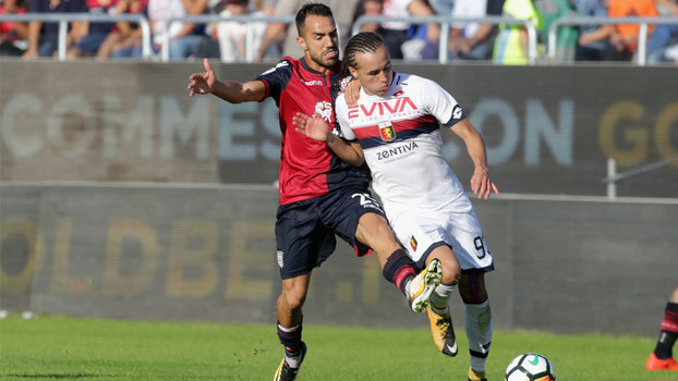 Cagliari cai para Genoa em casa e perde quarto jogo seguido no Italiano Cagliari cai para Genoa em casa e perde quarto jogo seguido no Italiano