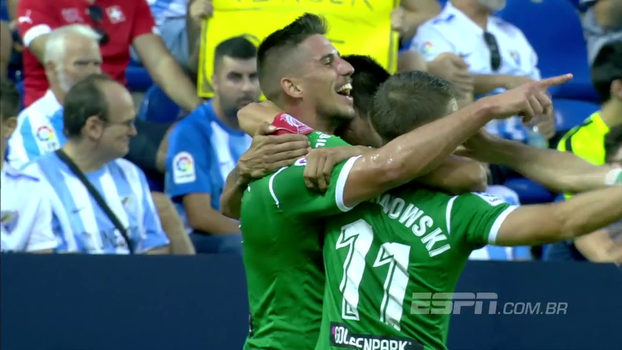 Brasileiro marca e Leganes vence o Malaga fora de casa Assista aos melhores momentos da vitória do Leganes sobre o Malaga por 2 a 0!