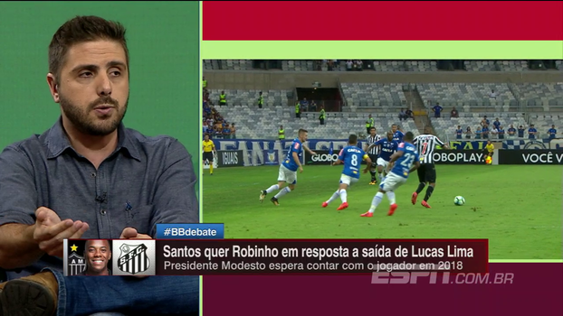 Nicola atualiza situação de Robinho, que atrai interesse de Santos e Atlético-MG Nicola atualiza situação de Robinho, que atrai interesse de Santos e Atlético-MG