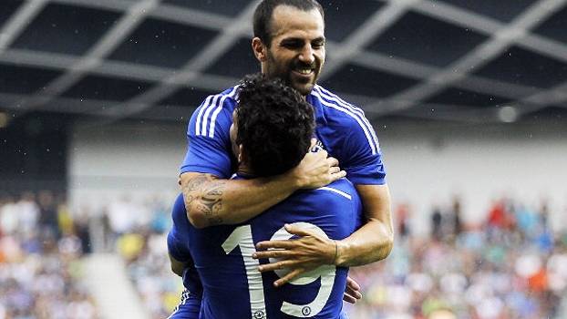 Astros do momento no Chelsea, Fàbregas e Diego Costa sonham com título da Champions Astros do momento no Chelsea, Fàbregas e Diego Costa sonham com título da Champions