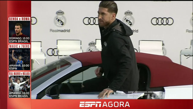 Atletas do Real Madrid recebem 'mimos' da Audi; Sérgio Ramos esnoba na escolha Atletas do Real Madrid recebem 'mimos' da Audi; Sérgio Ramos esnoba na escolha
