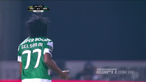 Com gol de Gelson Martins, Sporting vence Paços Ferreira e abre 4 pontos para o Benfica Com gol de Gelson Martins, Sporting vence Paços Ferreira e abre 4 pontos para o Benfica