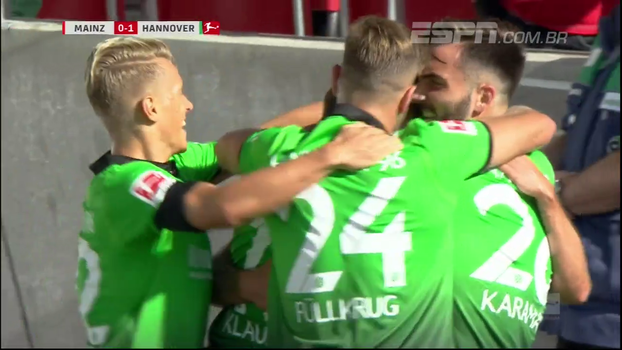 Goleiro da seleção alemã vai mal e Hannover vence o Mainz fora de casa Assista aos melhores momentos da vitória do Hannover sobre o Mainz por 1 a 0!