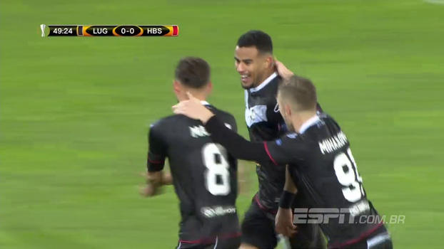 Brasileiro marca e dá vitória ao Lugano sobre o Hapoel Beer Sheva Assista ao gol da vitória do Lugano sobre o Apoel Beer Sheva por 1 a 0!