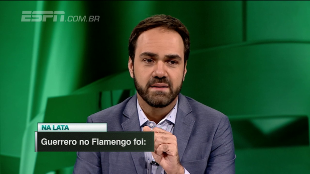 Na lata: veja como os comentaristas do 'Linha de Passe' definem a passagem de Guerrero pelo Fla Na lata: veja como os comentaristas do 'Linha de Passe' definem a passagem de Guerrero pelo Fla