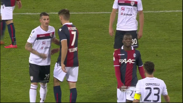 Brasileiro marca, mas Cagliari sofre gol no fim e cede empate ao Bologna Assista aos melhores momentos do empate entre Bologna e Cagliari em 1 a 1!