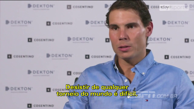 Rafael Nadal: 'Fiz o que tinha que fazer para tentar estar preparado para o ATP Finals' Rafael Nadal: 'Fiz o que tinha que fazer para tentar estar preparado para o ATP Finals'